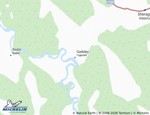 MICHELIN-Landkarte Gadaley - ViaMichelin