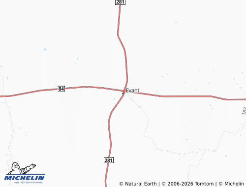 Mappa MICHELIN Evant - ViaMichelin