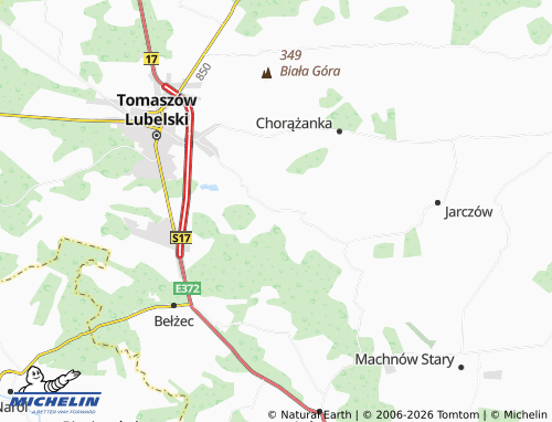 Carte MICHELIN Przeorsk - ViaMichelin