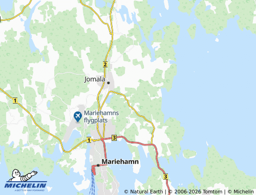 MICHELIN-Landkarte Grönbacka - ViaMichelin