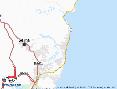 Carte MICHELIN Lagoa de Jacaraípe - ViaMichelin