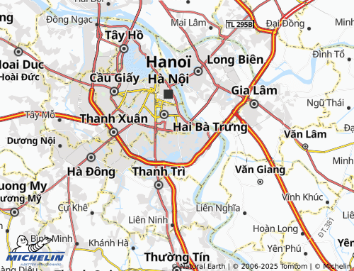 MICHELIN Mai Động map - ViaMichelin