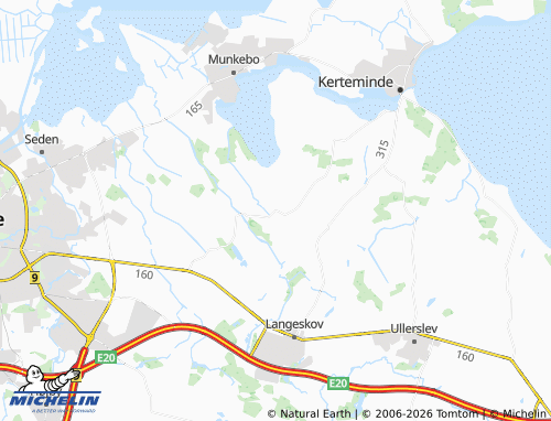 Mappa MICHELIN Hundslev - ViaMichelin