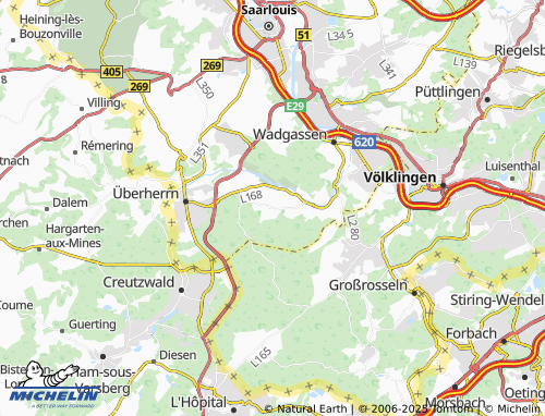 MICHELIN Friedrichweiler map - ViaMichelin