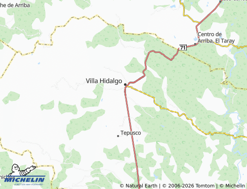 Mappa MICHELIN Balcones del Alto - ViaMichelin