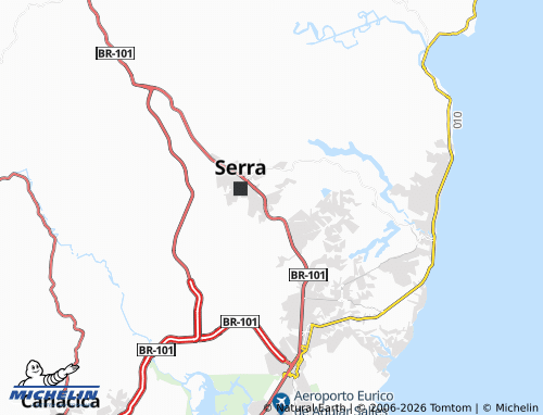 Carte MICHELIN Campinho da Serra I - ViaMichelin