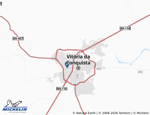 MICHELIN Guarani map - ViaMichelin