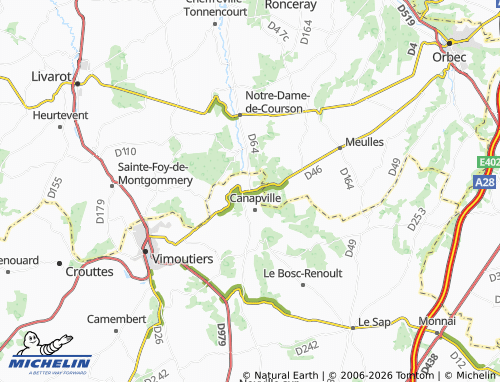 MICHELIN Le Bourg map - ViaMichelin