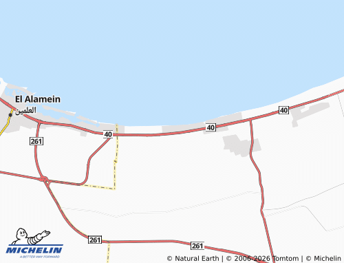 Mapa MICHELIN Qaryat Green Beetsh - ViaMichelin