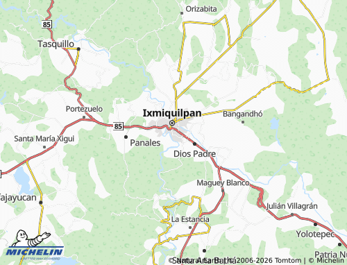 MICHELIN El Calvario map - ViaMichelin