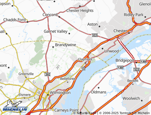 Mapa MICHELIN Ardentown - ViaMichelin