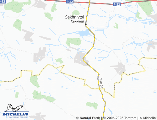 MICHELIN Nove Selo map - ViaMichelin