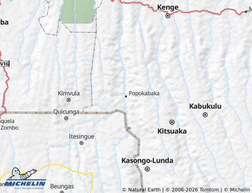 Mappa MICHELIN Popokabaka - ViaMichelin
