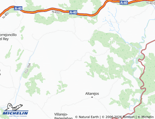 MICHELIN Villarejo Seco map - ViaMichelin