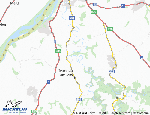 Kaart MICHELIN Bozhichen - ViaMichelin