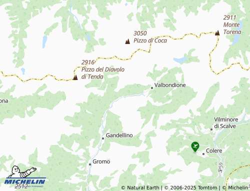 MICHELIN Gavazzo map - ViaMichelin