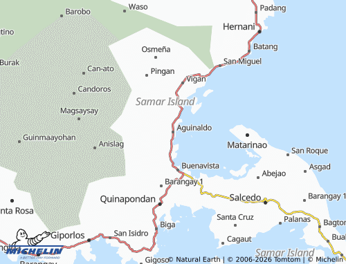 Mappa MICHELIN Aguinaldo - ViaMichelin