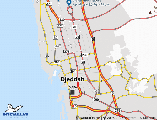Carte MICHELIN al-'Azeeziyyah - ViaMichelin