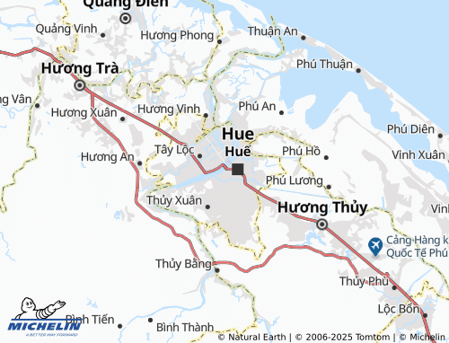 MICHELIN Vinh Ninh map - ViaMichelin