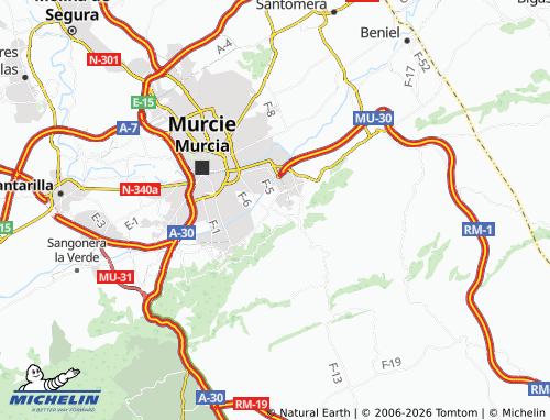 MICHELIN-Landkarte Las Tejeras - ViaMichelin