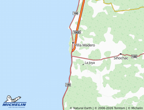 MICHELIN Haltunchén map - ViaMichelin