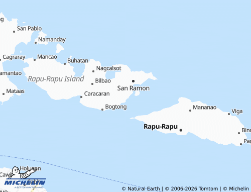 MICHELIN Bagaobawan map - ViaMichelin