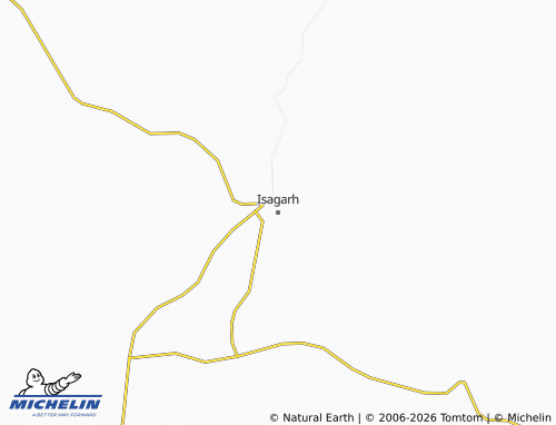 Mappa MICHELIN Isagarh - ViaMichelin