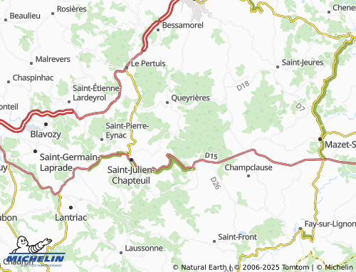 Kaart MICHELIN Le Villaret - ViaMichelin