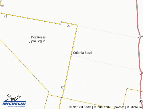 MICHELIN Colonia Bossi map - ViaMichelin