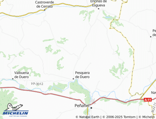 MICHELIN Piñel de Abajo map - ViaMichelin