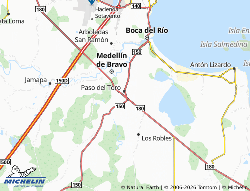 Mapa MICHELIN Santa Isabel - ViaMichelin