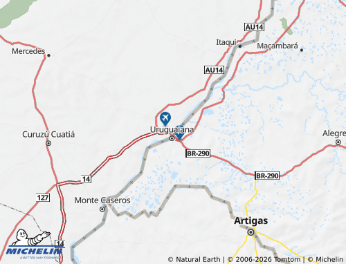 Mapa MICHELIN Paso de Los Libres - ViaMichelin