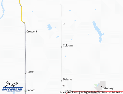 Mappa MICHELIN Colburn - ViaMichelin