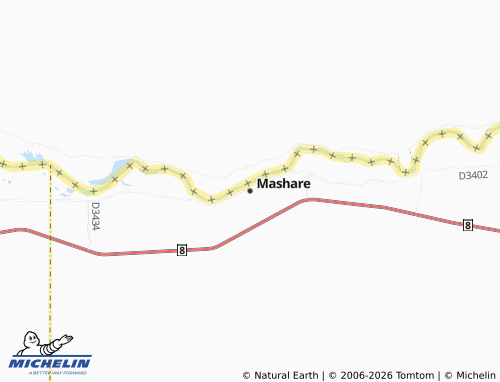MICHELIN Mashare map - ViaMichelin