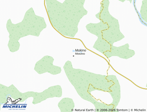 MICHELIN-Landkarte Mokino - ViaMichelin