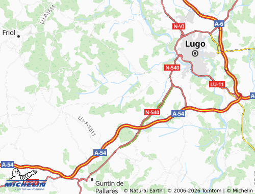 MICHELIN Burgo map - ViaMichelin