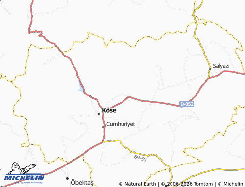 MICHELIN Kabaktepe map - ViaMichelin