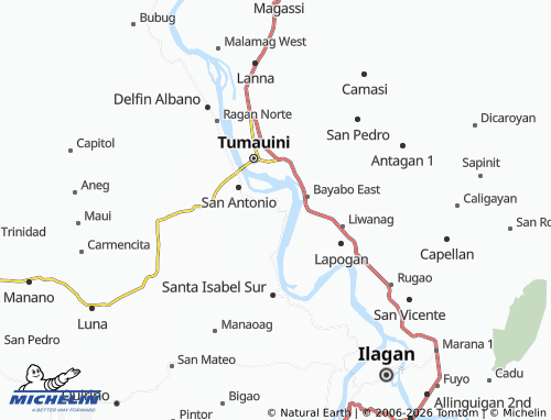 Mappa MICHELIN San Nicolas - ViaMichelin