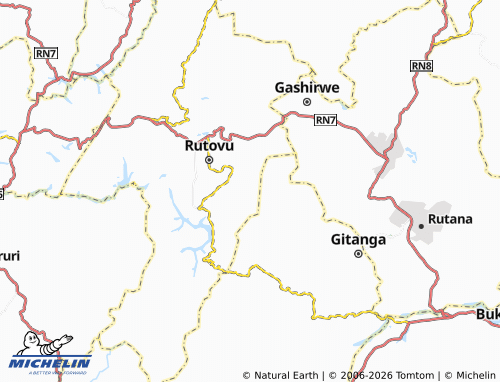 Mappa MICHELIN Ruhando - ViaMichelin