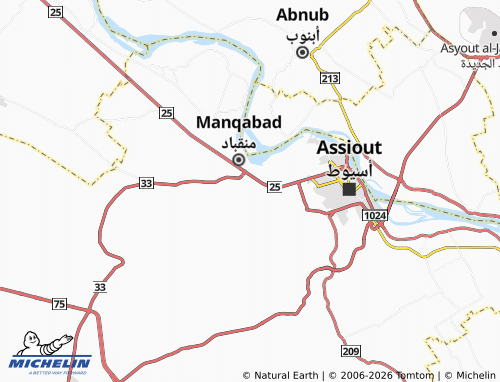 Mappa MICHELIN Ezbat al-Jaysh - ViaMichelin