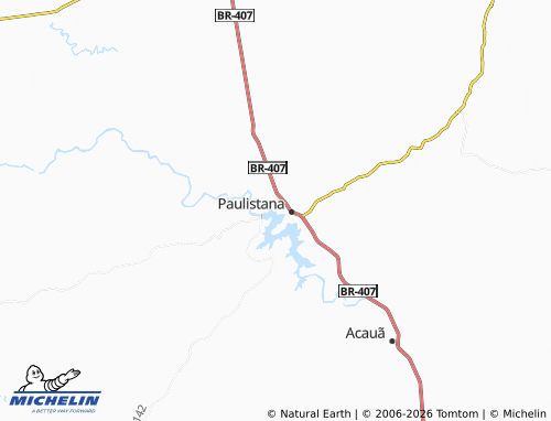 MICHELIN Bairro Arapireca map - ViaMichelin