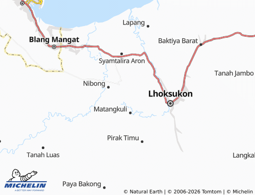 MICHELIN Paya map - ViaMichelin