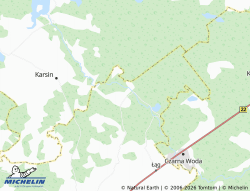 Mapa MICHELIN Odry - ViaMichelin