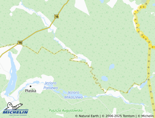 MICHELIN Okółek map - ViaMichelin