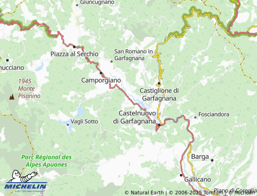 MICHELIN Filicaia map - ViaMichelin