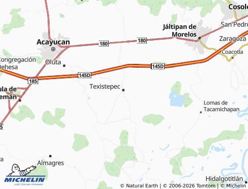Mapa MICHELIN El Rincón - ViaMichelin