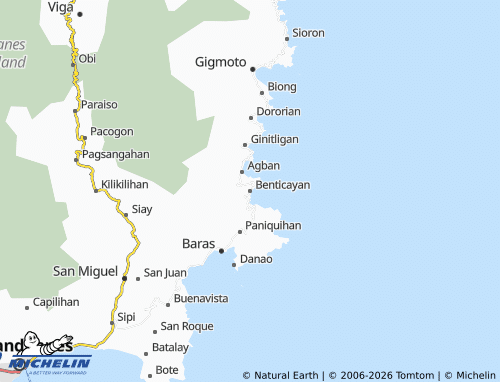 MICHELIN Benticayan map - ViaMichelin