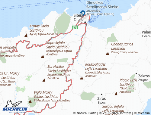 Mappa MICHELIN Maronia - ViaMichelin