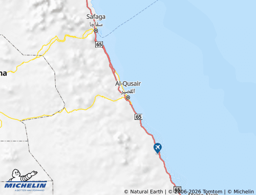 Mappa MICHELIN al-Qaseer - ViaMichelin