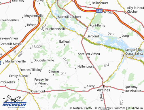 Mappa MICHELIN Grandsart - ViaMichelin
